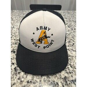 Vintage West Point Army Foam Trucker Hat Mesh